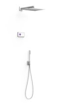 Електронний душовий комплект прихованого монтажу Tres SHOWER TECHNOLOGY, білий матовий (09286563bm) Душові комплекти (системи) Білий матовий