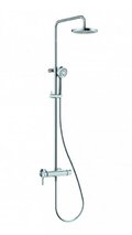 Душова стійка Kludi Logo DUAL SHOWER SYSTEM (680850500) Душові стійки Хром