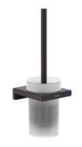 Ёршик для унитаза Hansgrohe AddStoris, черный матовый (41752670) Ершики для унитаза Hansgrohe