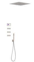 Электронный душевой комплект скрытого монтажа Tres SHOWER TECHNOLOGY, сталь (09286312AC) Душевые комплекты (системы) Сталь