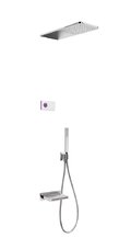 Електронний душовий комплект прихованого монтажу Tres SHOWER TECHNOLOGY, хром (09286319) Душові комплекти (системи) Хром