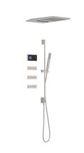 Электронный душевой комплект скрытого монтажа Tres SHOWER TECHNOLOGY, сталь (09288407AC) Душевые комплекты (системы) Сталь