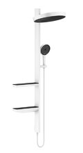 Душевая система скрытого монтажа Hansgrohe Rainfinity SHOWERPIPE белый матовый (26842700) Душевые стойки Белый, Белый матовый