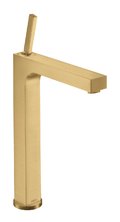 Смеситель для раковины 280 мм Axor Citterio, Brushed Gold Optic (39020250) Для раковины Золото