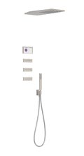 Электронный душевой комплект скрытого монтажа Tres SHOWER TECHNOLOGY, сталь (09286314AC) Душевые комплекты (системы) Сталь