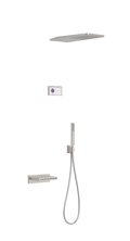 Электронный душевой комплект скрытого монтажа Tres SHOWER TECHNOLOGY, сталь (09286319AC) Душевые комплекты (системы) Сталь
