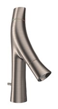 Смеситель для раковины Axor Starck Organic, Stainless Steel Optic (12010800) Для раковины Нерж. сталь