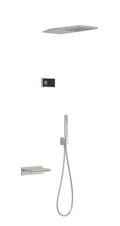 Электронный душевой комплект скрытого монтажа Tres SHOWER TECHNOLOGY, сталь (09288319AC) Душевые комплекты (системы) Сталь