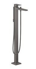 Напольный смеситель для ванны Hansgrohe Metropol Brushed Black (32532340) Для ванны Черный глянцевый 