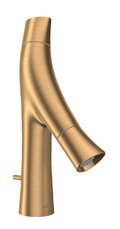 Смеситель для раковины Axor Starck Organic, Brushed Brass (12010950) Для раковины Латунь