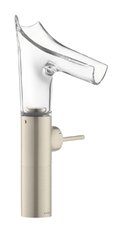 Смеситель для раковины Axor Starck V, Brushed Nickel (12114820) Для раковины Никель