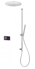 Электронный душевой комплект скрытого монтажа Tres SHOWER TECHNOLOGY (09288565) Душевые комплекты (системы) Хром