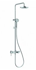 Душевая стойка Kludi Logo DUAL SHOWER SYSTEM (680830500) Душевые стойки Хром