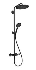 Душова система Hansgrohe Raindance Select S SHOWERPIPE Matt Black 280мм (26890670) Душові стійки Чорний матовий