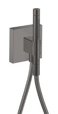 Душевой набор Axor MyEdition, Brushed Black Chrome (12626340) Душевые наборы Черный