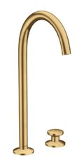 Смеситель для раковины Axor One Select 260 мм, Brushed Gold Optic (48060250) Для раковины Золото