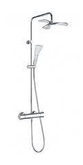 Душова стійка Kludi Dual Shower System (670950500) Душові стійки Хром