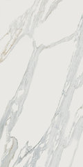 Плитка Mirage Jewels Calacatta Reale JW 02 Bookmatch A Luc 1600x3200 (TZ91) Для кухни, Для общественных помещений, Для жилых помещений, Для ванной