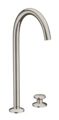 Смеситель для раковины Axor One Select 260 мм, Stainless Steel Optic (48060800) Для раковины Нерж. сталь