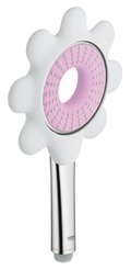 Ручной душ Grohe Rainshower Icon 100 (26115DP0) Ручные души (лейки) Хром-белый-розовый