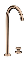 Смеситель для раковины Axor One Select 260 мм, Polished Red Gold (48060300) Для раковины Красное золото