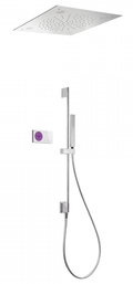 Электронный душевой комплект скрытого монтажа Tres SHOWER TECHNOLOGY (09286585) Душевые комплекты (системы) Хром