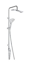 Душова стійка Kludi Dual Shower System (670910500) Душові стійки Хром