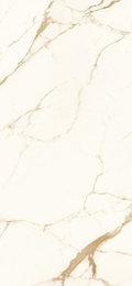 Плитка Lea Ceramiche Slimtech Delight Calacatta Oro Lev 120 * 260 (LS6DLX0) Lea Ceramiche Для кухні, Для громадських приміщень, Для житлових приміщень, Для ванної