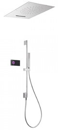 Электронный душевой комплект скрытого монтажа Tres SHOWER TECHNOLOGY (09288303) Душевые комплекты (системы) Хром