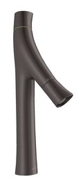 Смеситель для раковины Axor Starck Organic 170 мм, Brushed Black Chrome (12012340) Для раковины Черный