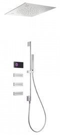 Электронный душевой комплект скрытого монтажа Tres SHOWER TECHNOLOGY (09288309) Душевые комплекты (системы) Хром