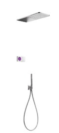 Электронный душевой комплект скрытого монтажа Tres Study Exclusive SHOWER TECHNOLOGY (09286554) Душевые комплекты (системы) Хром
