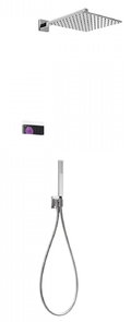 Электронный душевой комплект скрытого монтажа Tres SHOWER TECHNOLOGY (09288563) Душевые комплекты (системы) Хром