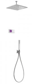 Электронный душевой комплект скрытого монтажа Tres SHOWER TECHNOLOGY (09286564) Душевые комплекты (системы) Хром