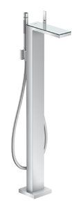 Підлоговий змішувач для ванни Axor MyEdition, Chrome / Mirror Glass (47440000) Для ванни Хром