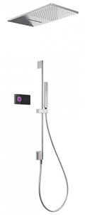 Электронный душевой комплект скрытого монтажа Tres SHOWER TECHNOLOGY (09288307) Душевые комплекты (системы) Хром
