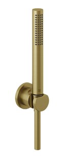 Душевой набор Kludi Nova Fonte Puristic, золото матовое (20850N0-15) Душевые наборы Золото, Золото матовый