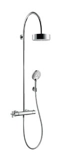 Термостатическая душевая стойка Axor Showers 180 мм 1jet (39670000) Душевые стойки Хром
