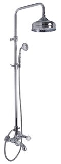 Душевая стойка Fima Carlo Frattini Elizabeth Chic (F5084/2CCR) Душевые стойки Хром