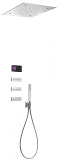 Электронный душевой комплект скрытого монтажа Tres SHOWER TECHNOLOGY (09288406) Душевые комплекты (системы) Хром