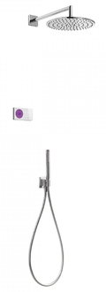 Электронный душевой комплект скрытого монтажа Tres SHOWER TECHNOLOGY (09286558) Душевые комплекты (системы) Хром
