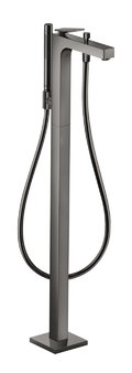 Напольный смеситель для ванны Axor Citterio, Polished Black Chrome (39440330) Для ванны Хром-черный
