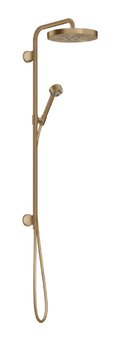 Душевая стойка Axor One 280 мм 1jet, Brushed Bronze (48790140) Душевые стойки Бронза