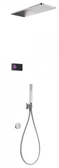 Электронный душевой комплект скрытого монтажа Tres SHOWER TECHNOLOGY (09288321) Душевые комплекты (системы) Хром