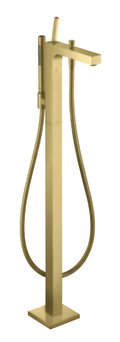 Напольный смеситель для ванны Axor Citterio, Brushed Brass (39451950) Для ванны Латунь