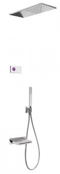 Электронный душевой комплект скрытого монтажа Tres SHOWER TECHNOLOGY (09286316) Душевые комплекты (системы) Хром