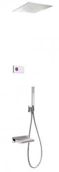 Электронный душевой комплект скрытого монтажа Tres SHOWER TECHNOLOGY (09286315) Душевые комплекты (системы) Хром