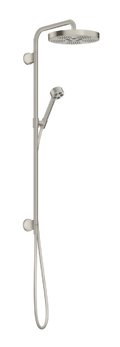 Душевая стойка Axor One 280 мм 1jet, Stainless Steel Optic (48790800) Душевые стойки Нерж. сталь