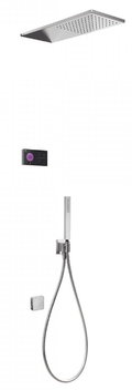 Электронный душевой комплект скрытого монтажа Tres SHOWER TECHNOLOGY (09288318) Душевые комплекты (системы) Хром