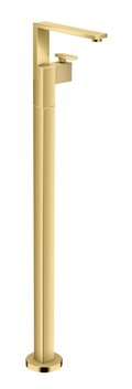 Підлоговий змішувач для раковини Axor Edge diamond cut, Polished Gold Optic (46041990) Для раковини Золото